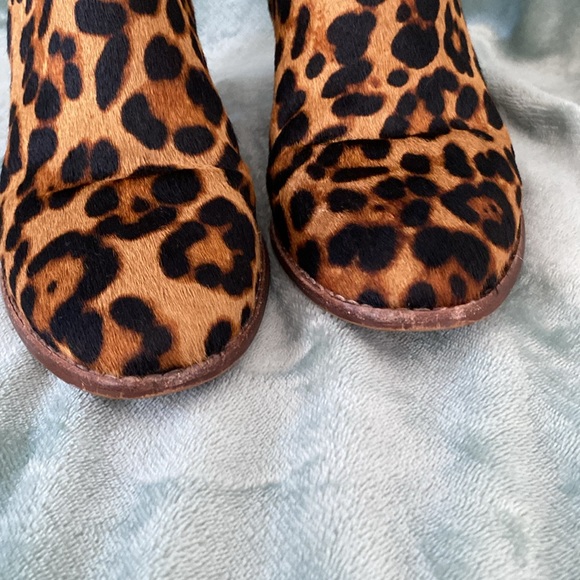 The Regan Boot by Madewell - Faux Leopard Calf Fur Women’s Size 7.5 - Picture 7 of 9